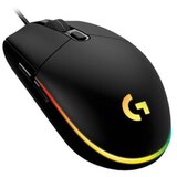 Logitech Miš USB G203 Lightsync crni 910-005796 | Eponuda.com