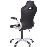 MID.YOU Gaming Stol Game Sport, Črna, Bela, Siva | Shoptok.si