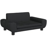Maison Chic Otroški kavč - Otroški divan - Otroški sedež črn 70x45x33 cm žamet, (21729590) Cene