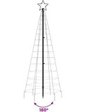  LED božićno drvce sa &amp;scaron;iljcima 220 LED hladno bijelo 180 cm Slike
