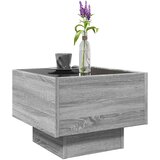  Bočni stolić LED boja hrasta 40 x 40 x 30 cm konstruirano drvo | Eponuda.com