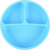 Dardanar Silikonska prisesalna plošča za dojenčke, nedrseča, nestrupena, močna priseska za preprosto samostojno hranjenje (modra), (21133187) Cene