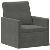  Set sofe 2 pcs Tamnosiva Kordura tekstil - Tamnosiva Jednostruka + Dvostruka (140 cm) | shoptok.hr