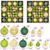  Set božićnih kuglica 88 kom. | shoptok.hr