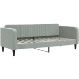  The Living Store Raztegljiva postelja svetlo siva 80x200 cm žamet - Raztegljiv Kavč, (21450159) | Shoptok.si