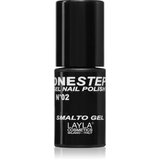 Layla Cosmetics One Step lak za nokte nijansa N.2 100% Black 5 ml Cijene