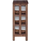 Bocni stol Smeđa 38 x 28 x 72 cm Čvrsto mahagonijevo drvo | shoptok.hr