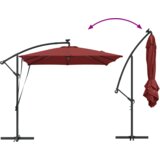  Senčnik Terakota 249 x 249 x 250 cm Poliester in aluminij, (5000206297) | Shoptok.si