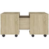  Stolić za kavu boja hrasta sonome 60x60x38 cm konstruirano drvo | Eponuda.ba