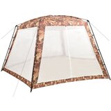 vidaXL Šotor za bazen iz blaga 660x580x250 cm kamuflažen | Shoptok.si