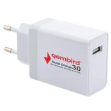 Gembird NPA AC36 QC3.0 brzi punjac +Type C USB kabl,18W 3.6 6.5V 3A, 6.5V 9V 2A, 9V 12V 1.5A349 | Eponuda.com