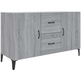  Komoda siva sonoma 100x36x60 cm konstruiran les, (20654790) | Shoptok.si