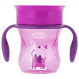 Chicco no spill čaša perfect 360 stepeni,12+,roze ( A092842 ) Cene