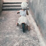 Kinderfeets dječja kaciga Matte White | shoptok.hr