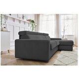 Bobochic Paris Tamno siva sklopiva kutna garnitura od samta (promjenjiva) Monaco – | shoptok.hr