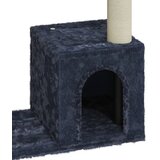  Penjalica za mačke sa stupovima za grebanje tamnosiva 70 cm | shoptok.hr