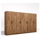 Hanah home Ormar Kardelen 1600-125, 300x180x51.8 cm, , Smeđa | Eponuda.ba