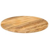 Stolna ploča Ø 70 x 3,8 cm okrugla od masivnog drva manga | Eponuda.com