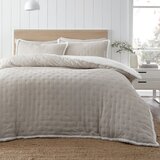 Catherine Lansfield Kremno bela enojna posteljnina iz sherpa flisa 135x200 cm Cosy Nori – | Shoptok.si