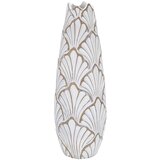 Mauro Ferretti Bijela visoka vaza od polyresina 55 cm Panama – | shoptok.hr