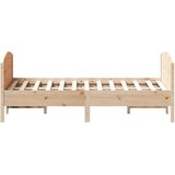  Okvir kreveta bez madraca 140 x 190 cm od masivne borovine | shoptok.hr