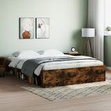  The Living Store Posteljni okvir dimljen hrast 140x200 cm - Posteljni Okvir, (21524060) | Shoptok.si