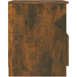  Noćni ormarići 2 kom boja dimljenog hrasta 40x40x50 cm drveni | shoptok.hr
