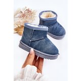 Boto Children's Snow Boots with Blue Glitter Sulinne | ePonuda.com