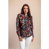 Fenzy Plus Size Majica Z Leopardjim Potiskom, Črna | Shoptok.si