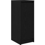 vidaXL Ormarić za cipele crni hrast 29,5x34x76 cm konstruiranog drva | shoptok.hr