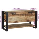  shrambi Grob mango Trden grob mangov les 80 x 35 x 45 cm Shramba | Shoptok.si
