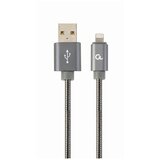 Cablexpert Kabel USB na Apple Lightning Premium 2m siv, (20442479) Cene