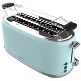 Cecotec 03235 - Toast&Taste 1600 Retro dvojni modri pokončni opekač kruha, (22118713) | Shoptok.si