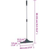  Grablje za umjetnu travu tamnozelene 131 cm PP | shoptok.hr