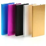 2x powerbank 20000mAh + LED svetilka SLIM črn