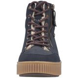Rieker Gležnarji z vezalkami mornarska | Shoptok.si