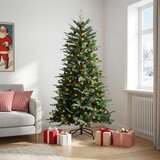  Umjetno božićno drvce s nogom 150 cm 150 LED lampica | shoptok.hr
