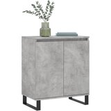  Komoda siva boja betona 60x35x70 cm od konstruiranog drva | shoptok.hr