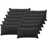  Presvlaka za jastuk 12 pcs HOUTEN Crna 40 x 80 cm Baršun | shoptok.hr