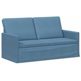  Set sofe 2 pcs Plava Kordura tekstil - Plava Jednostruka + Dvostruka (140 cm) | shoptok.hr