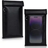 RFID torba protiv krađe - za ključeve - novac i kartice - vatrootporna - vodootporna- EMF Blocker- 20x12cm - crna