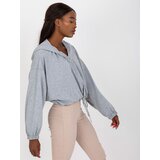 RUE PARIS Sweatshirt-RV-BL-8081.36P-gray | Shoptok.si
