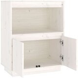  Komoda bela 60x34x75 cm trdna borovina, (20656148) | Shoptok.si