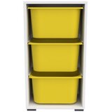 Hanah home višenamenska polica bronz 3D white yellow | ePonuda.com