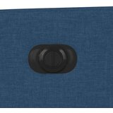  Električni masažni naslanjač modro blago | Shoptok.si