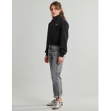 Tommy Jeans TJW FABRIC MIX FLEECE ZIP THRU Crna | shoptok.hr
