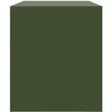 vidaXL TV ormarić maslinasti 67 x 39 x 44 cm čelični | shoptok.hr