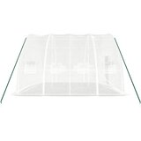  Staklenik s čeličnim okvirom Bijeli 24 m² 6x4x2,85 m | shoptok.hr