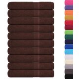  Brisače za savno 10 kos rjava 80x200 cm 360 g/m² 100% bombaž, (21822800) | Shoptok.si
