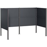  Ekran za kante za smeće 167 x 85 x 113 cm Čelik Antracit | shoptok.hr